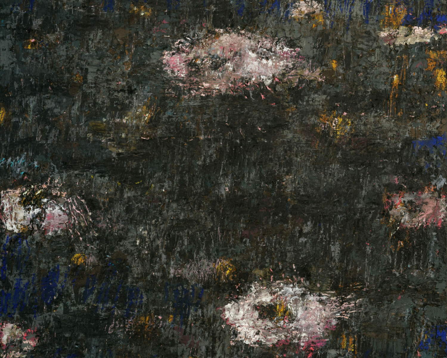 Jardin Marie Antoinette <p>
Huile sur toile 
Dim 100 x 160 cm
